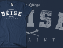 Waterford Deise Vintage Hurling T-Shirt