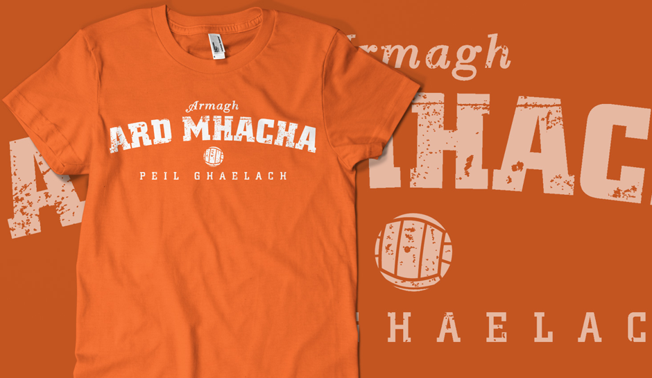 Vintage Armagh Gaelic Football T-shirt