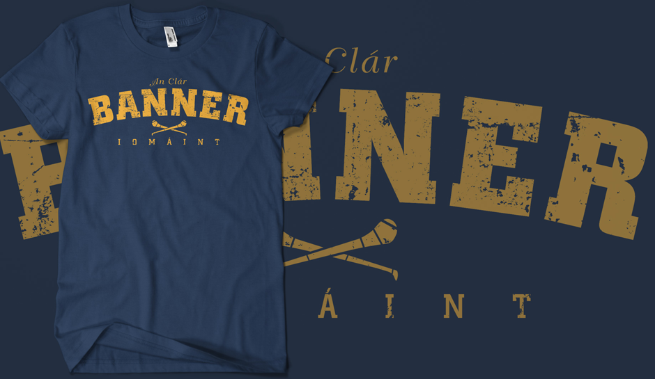 Vintage Clare Hurling T-shirt