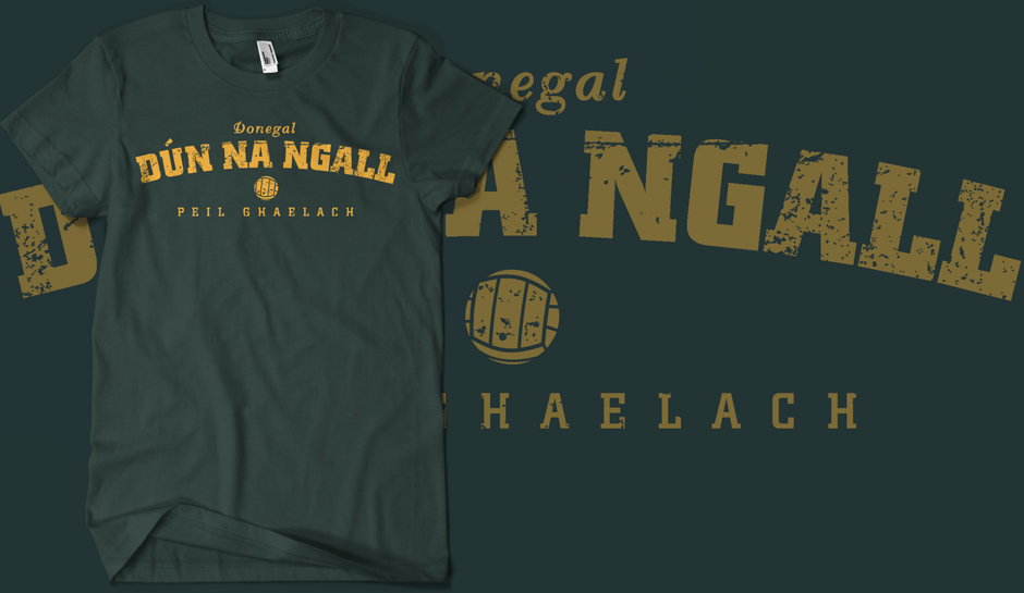 Vintage Donegal Gaelic Football T-shirt