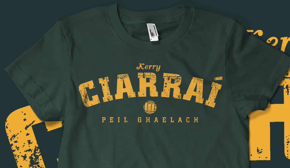 Vintage Kerry Gaelic Football T-shirt