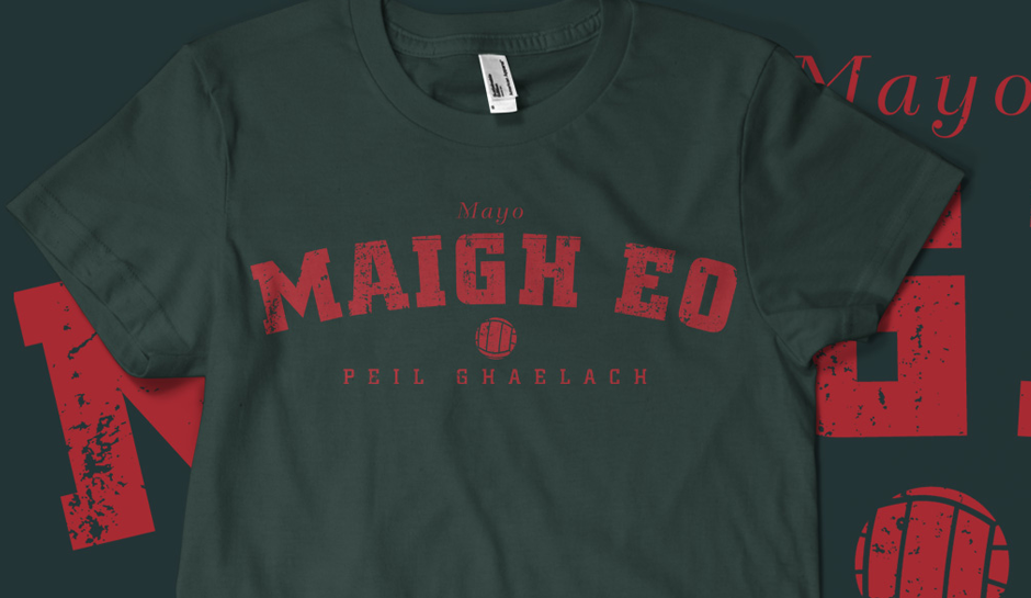 Vintage Mayo Gaelic Football T-shirt