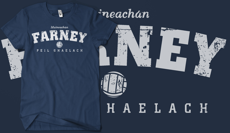 Vintage Monaghan Gaelic Football T-shirt